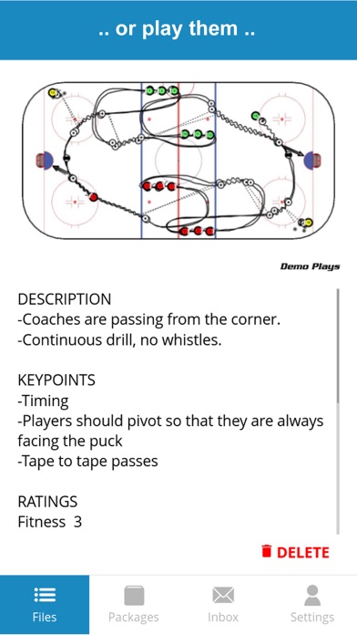 Hockey Coach Vision - PlayerM Screenshot