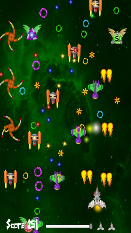#1. Zetta Force 7 (iOS) 由: Galatic Droids