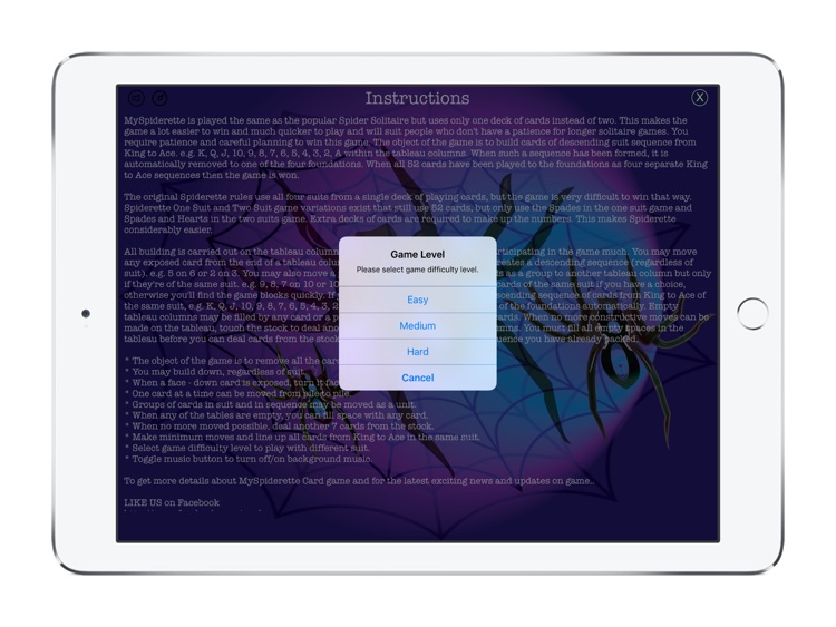 MySpiderette Solitaire HD screenshot-3