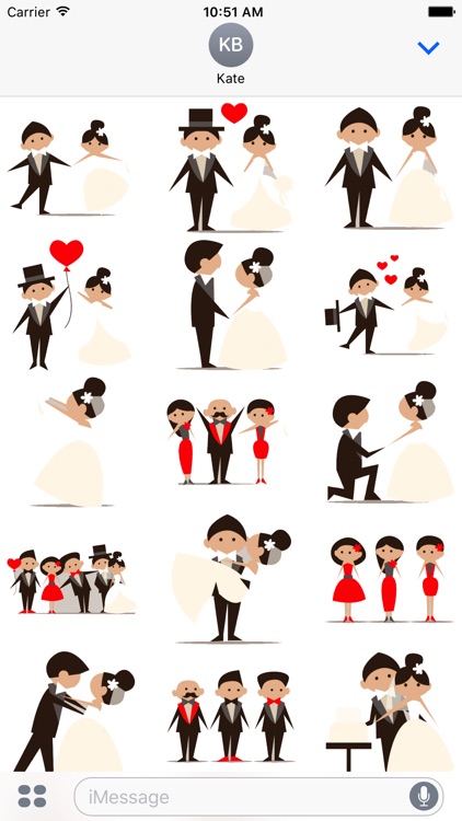 Wedding Sticker for iMessage