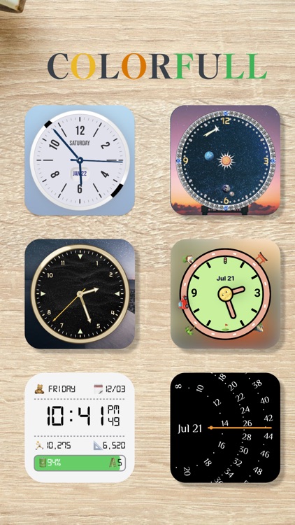 PureClock -  Clear widget screenshot-4