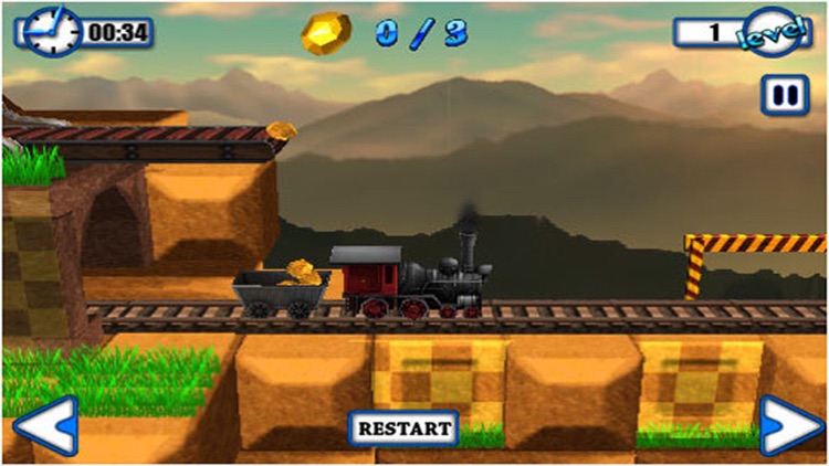 Train delivery - Physics games