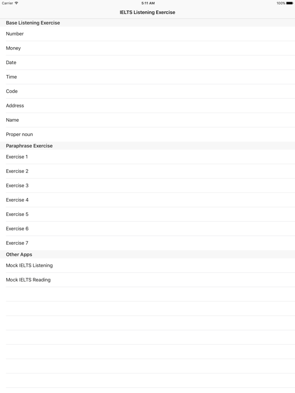 IELTS Listening Exercise - Paraphrasing