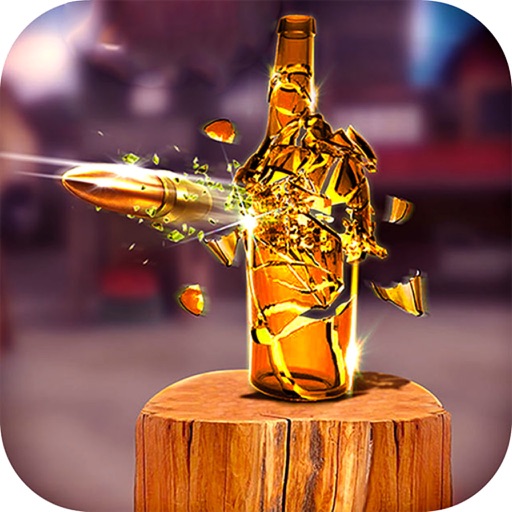 Sniper Bottles Game 3D icon