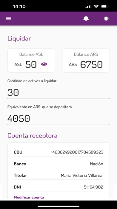Billetera San Luis Screenshot
