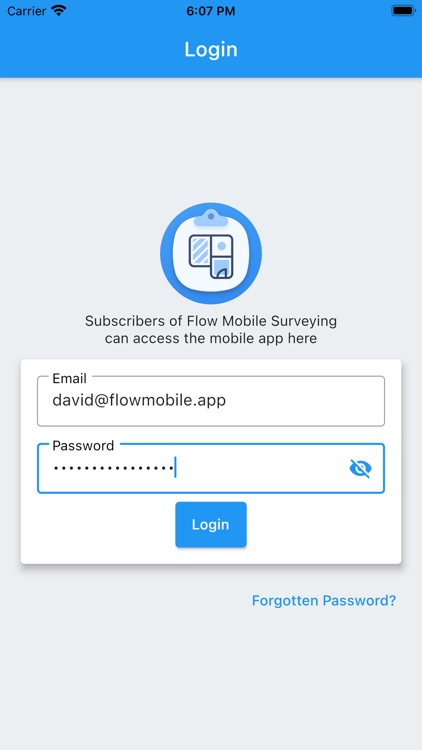 Flow Mobile Surveying