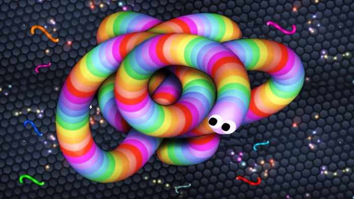 Slither Dash - Rolling Color.IO Snake Flip Game