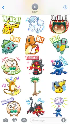 Pokémon Chat Pals iPhone image 3