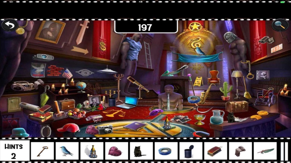 #2. Crime Cinema Hidden Objects (iOS) Podle: rinku patel