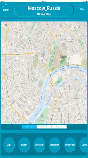 Moscow Russia Offline City Maps Navigation(圖1)-速報App