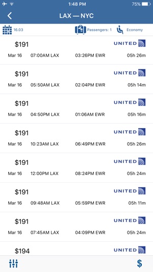 Find Cheap Flights United & All Airlines