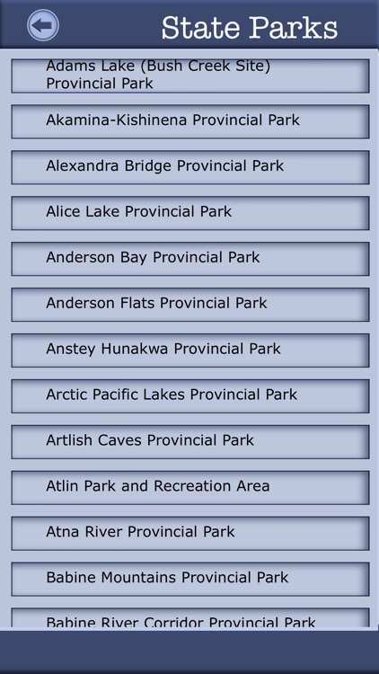 Canada Campgrounds & Hiking Trails Guide screenshot-4