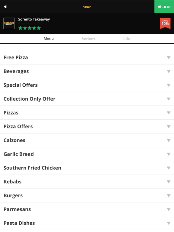 Screenshot #6 pour Sorento Takeaway