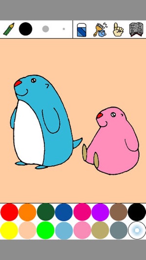 Animal Coloring II for Kids : iPhone/iPod edition(圖1)-速報App