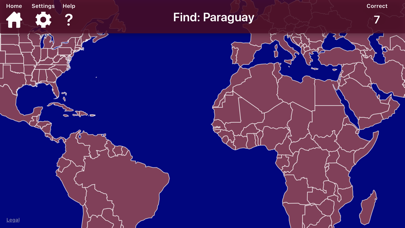 Geography Duel: World Practice Screenshot