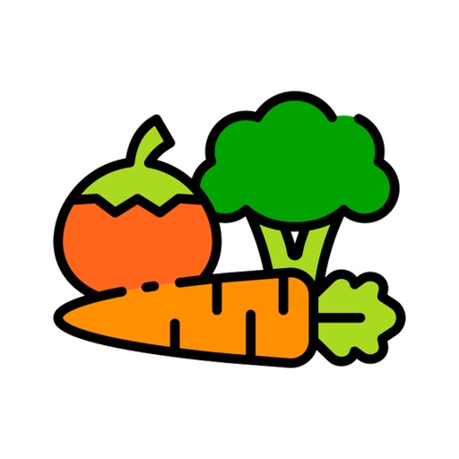 Veggie Face Stickers