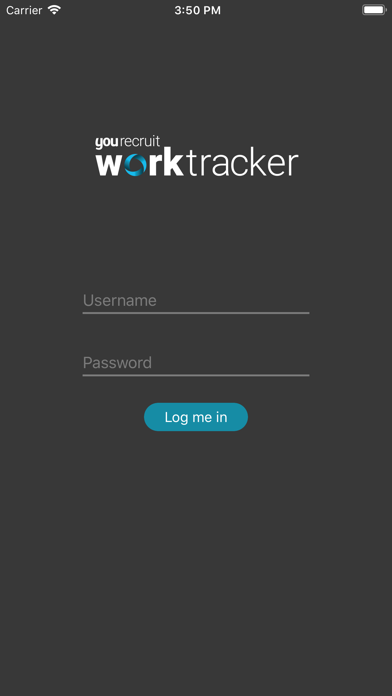 Work Tracker - Yourecruit Screenshot