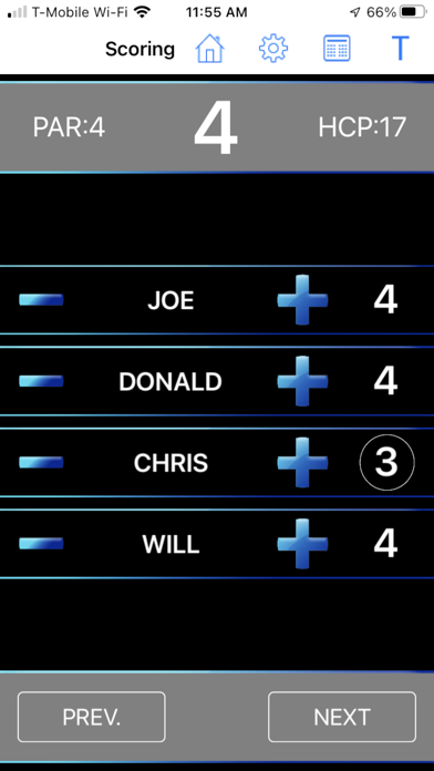Golf Wager Screenshot