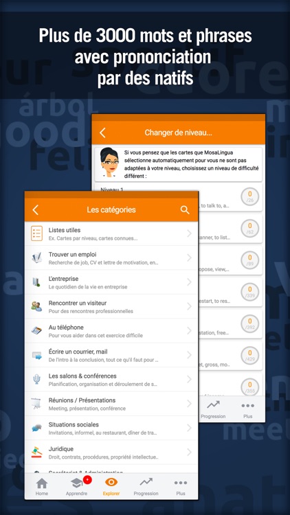 Business English - MosaLingua screenshot-3