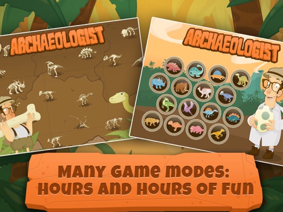 Archeoloog: Dinosaurussen Spel iPad app afbeelding 6