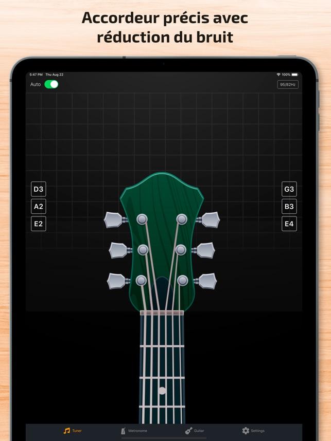 Accordeur Guitare Électrique L dans l'App Store