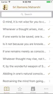 Ramana Maharshi Quotes screenshot #2 for iPhone