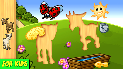 Screenshot #2 pour Bébés animaux - puzzle en bois pour les enfants