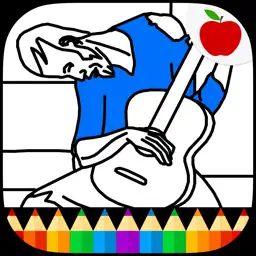 Picasso Coloring: Coloring Book for Adults app icon