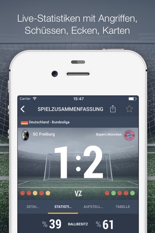 Super Score App :  livescores screenshot 2