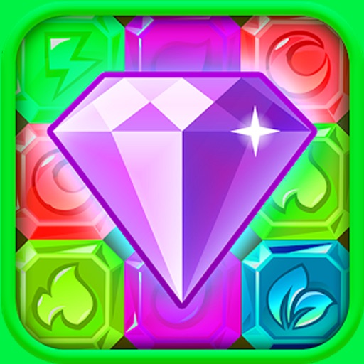 Awesome Diamond Puzzle Match Games Icon