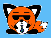 Fox emoji and Stickers foxy
