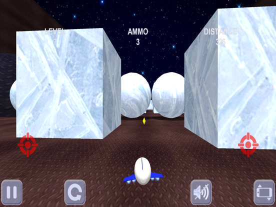 Space shuttle and labyrinth 3D iPad screenshot