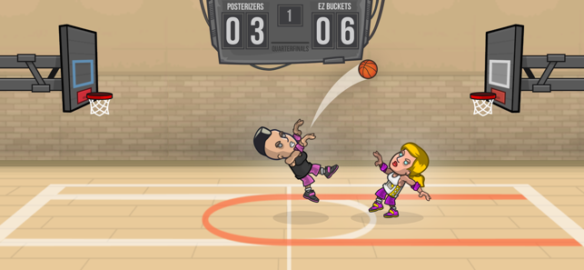 ‎Basketball Battle - Fun Hoops Screenshot