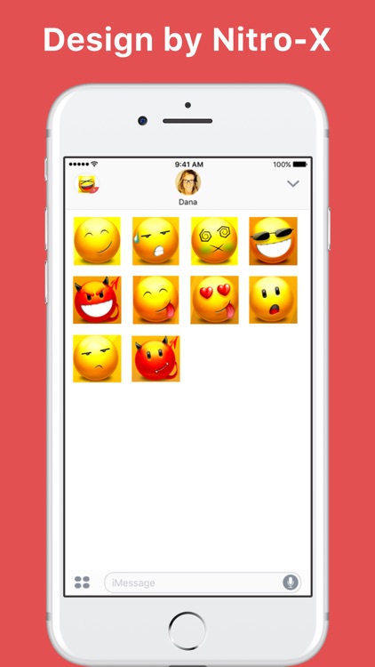 smileY stickers by Nitro-X for iMessage