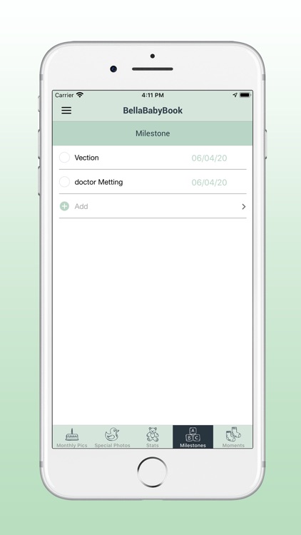 Bella Baby Book screenshot-7