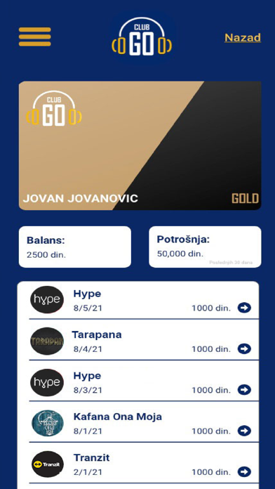 Club Go Srbija Screenshot