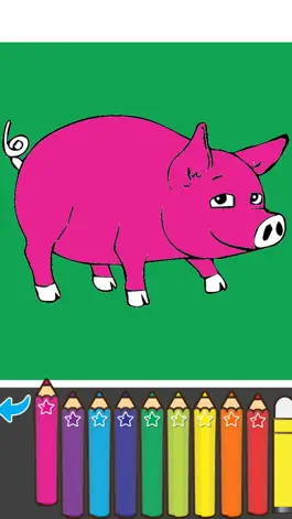 Game screenshot Sheep Farm Coloring Book for preschool hack