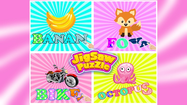 ABC & Number - Jigsaw puzzle game for kids