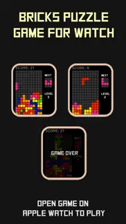 bricks puzzle game for watch iphone screenshot 1