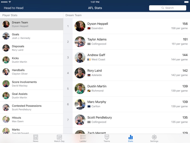 Footy Live for iPad: AFL news screenshot-3