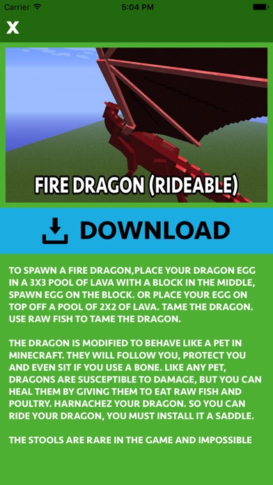 DRAGONS MOD FOR MINEC... screenshot1