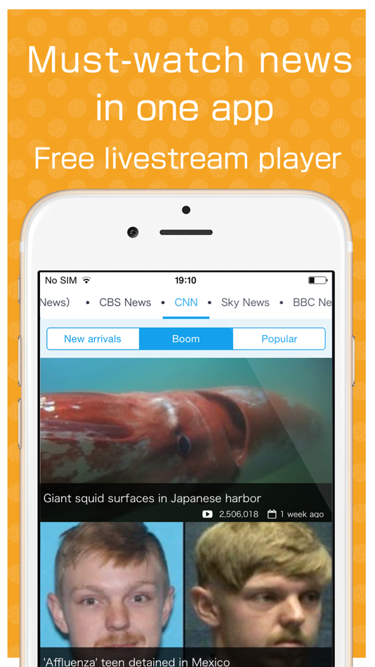 高速動画ニュース！連続再生機能付き動画プレイヤー - 1.2 - (iOS)