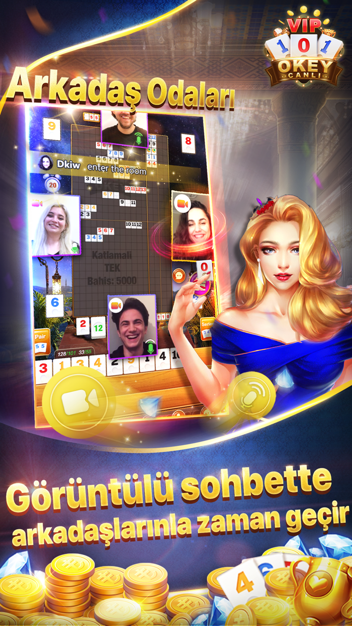 VIP 101 Okey Canlı