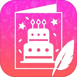 Birthday Photo Frame With Cake icono
