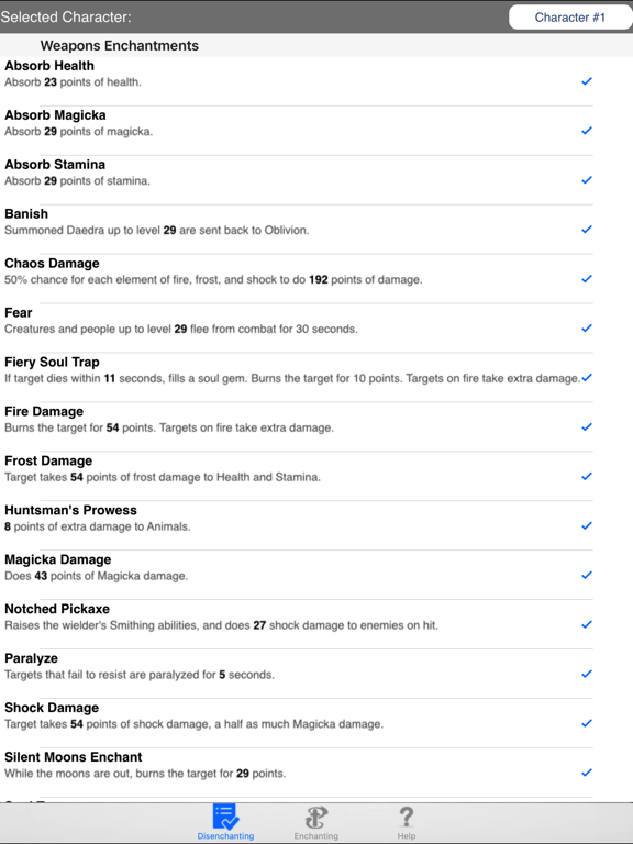 Screenshot #5 pour Enchanting for Skyrim ®
