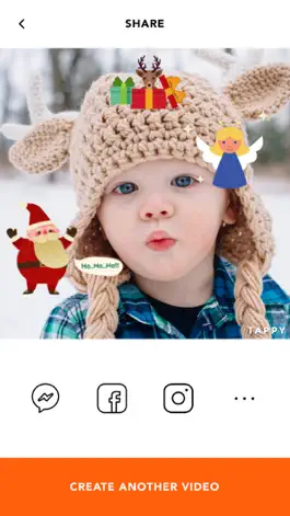 Game screenshot Tappy - Video editor funny Christmas effects apk