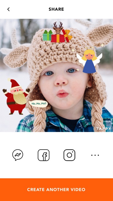 Tappy - Video editor funny Christmas effectsのおすすめ画像2