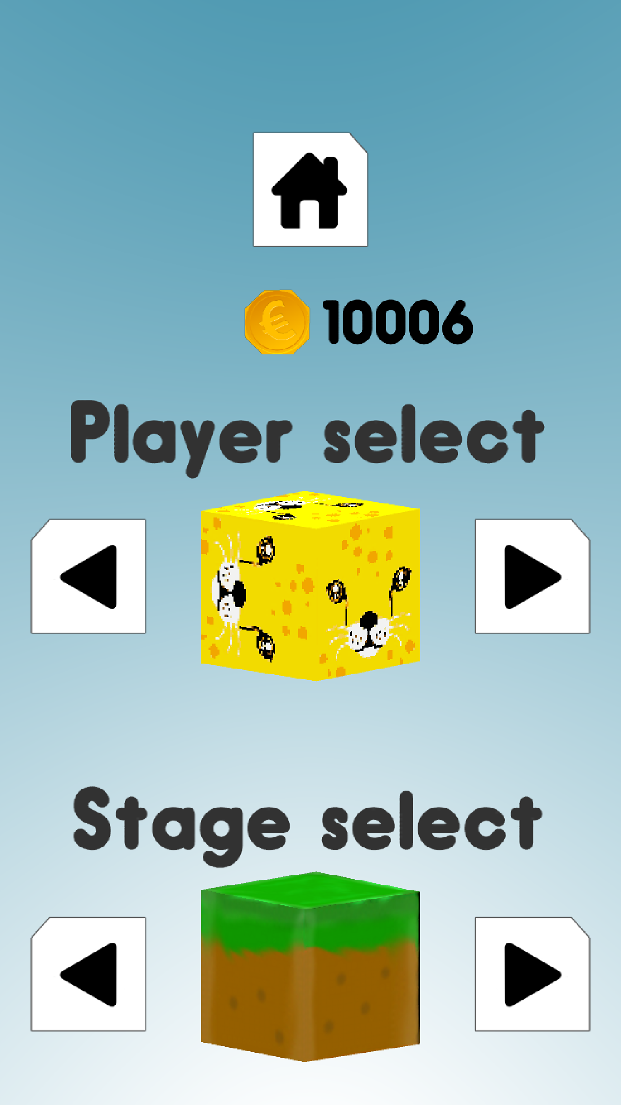 Animals Path - tap and flips cube to change lane