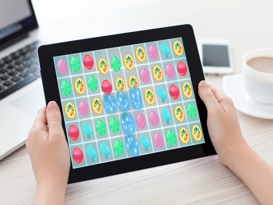 sweeties sugar town crush iPad screenshot