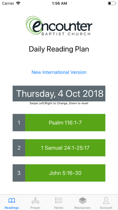 Screenshot #1 pour EBC Bible Readings